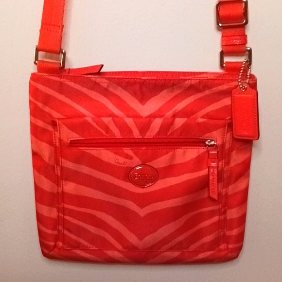 Coach Handbags - Gorgeous Coral Coach Purse